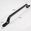 H-65718 BK Black Finished Handle (5 Size Available)