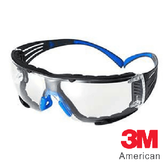 3M SecureFit Protective Eyewear 400 Series - 3MSSF401SGAF-BLU-F