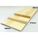 Knife Block, 500mm Dark Ash/ Light Ash (4 Items Available)