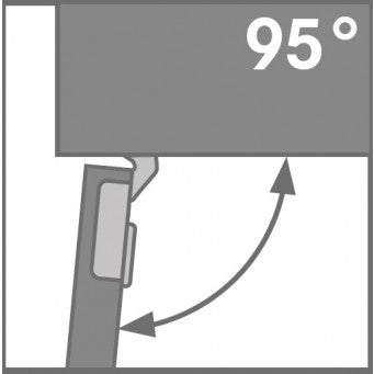 NEXIS Impresso 05 95° Profile Door Inset Hinge (F014072517)