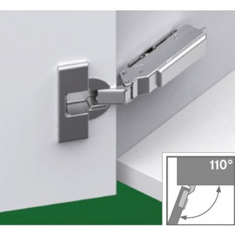 TIOMOS 110° Self Close Inset Dowel press fitting Hinge (F045138464)