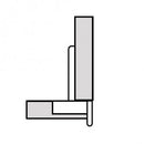 GRASS Single-Joint Hinge 16mm/ 19mm Cabinet Side Full Overlay F150000008/ F150000009