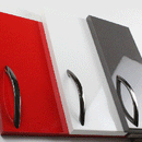 EUROFIT Handle /H-048 Connection - Satin Nickel  (2 Size Available)