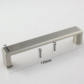EUROFIT Handle / H-101 Sensational - Satin Nickel (3 Size Available)