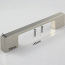 EUROFIT Handle / H-108  Essential / Brushed Nickel  (5 Size Available)