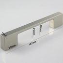 EUROFIT Handle / H-108  Essential / Brushed Nickel  (5 Size Available)