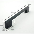 EUROFIT Handle /H-108 Essential - Black Nickel （  6 Size Available)