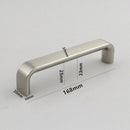 EUROFIT Handle / H-201 BSS Cici - Satin Nickel  (5 Size Available)