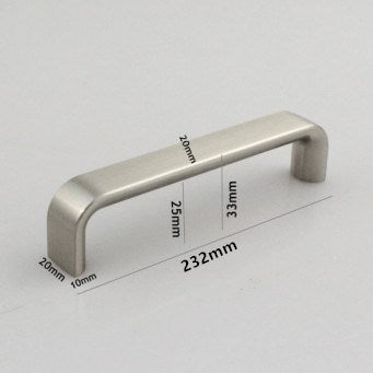 H-201 BSS Cici - Satin Nickel Finished Handle (4 Size Available)