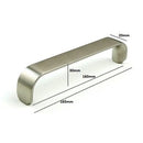 EUROFIT Handle / H-208 BSS Pull - Satin Nickel   (5 Size Available)