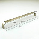 EUROFIT Handle / H-208 BSS Pull - Satin Nickel   (5 Size Available)