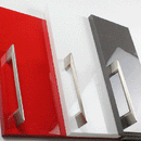 EUROFIT Handle / H-254 Reflection / Brushed Nickel  BSS (5 Size Available)