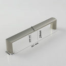 Eurofit / H-301 Confidence - Satin Nickel Finished Handle (4 Size Available)