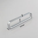 H-303-160 Ultimate - Satin Nickel/Chrome Finished (L167 x W16 x H38 mm) Handle