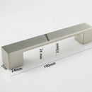 Eurofit / H-322 BSS Pull - Satin Nickel Finished Handle (5 Size Available)