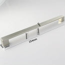 Eurofit / H-322 BSS Pull - Satin Nickel Finished Handle (5 Size Available)