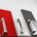 Eurofit / H-322 BSS Pull - Satin Nickel Finished Handle (5 Size Available)