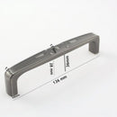 H-344 Series Dramatic - Antique Silver/Oil Brushed Finished (L136 x W17 x H38 mm) Handle