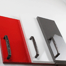 H-344 Series Dramatic - Antique Silver/Oil Brushed Finished (L136 x W17 x H38 mm) Handle