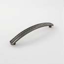 H-374-128 Symphony Handle Oil Brushed/Antique Silver Finished