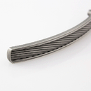 H-374-128 Symphony Handle Oil Brushed/Antique Silver Finished