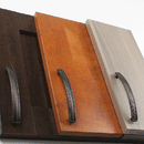 H-374-128 Symphony Handle Oil Brushed/Antique Silver Finished