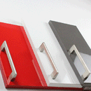 H-444 BSS Triangel Satin Nickel Finished Handle (5 Size Available)