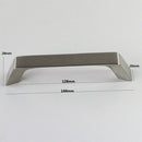 H-460  Symmetric  Satin Nickel BSS (3 Size Available)