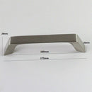 H-460  Symmetric  Satin Nickel BSS (3 Size Available)