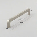 H-463  / French Flair  /Satin Nickel  BSS (5 Size Available)