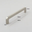 H-463  / French Flair  /Satin Nickel  BSS (5 Size Available)