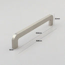 H-463  / French Flair  /Satin Nickel  BSS (5 Size Available)