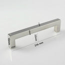 H-502 CP Perfect Symmetry Chrome Finished Handle (6 Size Available)