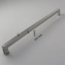 H-502 BSS Perfect Symmetry Satin Nickel Finished Handle (7 Size Available)