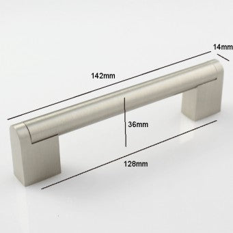 H-508 / Series Glamorous / Satin Nickel Finished With Solid Steel (6 Size Available)