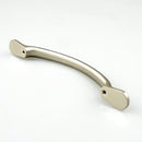 H-61008-128 / BSS Satin Nickel/ Matt Black Chrome Finished Handle