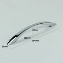 H-61158-160 Curvy Satin Nickel/ Chrome Finished Handle