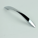 H-61158-160 Curvy Satin Nickel/ Chrome Finished Handle