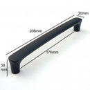 H-65804 BK Handle/Pull - Matt Black (2 Size Available)