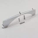 H-66796 STYLISH Satin Nickel/Chrome Finished Handle (2 Size Available)