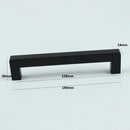 H-69501 BK Futuristic Black Nickel Finished Handle (4 Size Available)