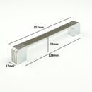 H-71461 / 128mm / Chrome Finish (White / Champagne)