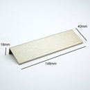 H-71989 BSS Satin Nickel Finished Handle (4 Size Available)