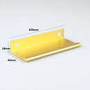 H-71989- BGA Brush Gold Handle (3 Size Available)