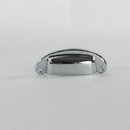 H-471 /76mm / Fantasy Cup Handle Satin Nickel/Chrome Finished