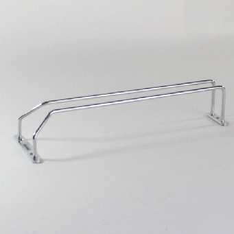 Wine Glass Hanger Under Cabinet Stemware Holder W4¼" x D13½" x H2⅝", 1 Row/ 2 Row/ 4 Row