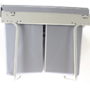 Eurofit Waste Bin Soft Close W14" x D20" x H17" - WB-602S/ WB-602DS