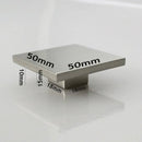 K-023BSS Idealistic Knob - Satin Nickel Finish (L50 x W50 x H15mm)