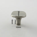 K-388 /  Imagination Knob/  Chrome/ Satin Nickel Finished