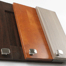 K-417 Luxury Knob - (L37 x W23 x H18mm) Satin Nickel/ Chrome/ Rose Gold Finished